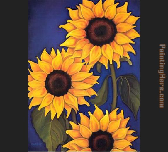 Sunflowers by Will Rafuse painting - Unknown Artist Sunflowers by Will Rafuse art painting